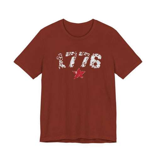 1776 Red Star USA Unisex Short Sleeve T-shirt