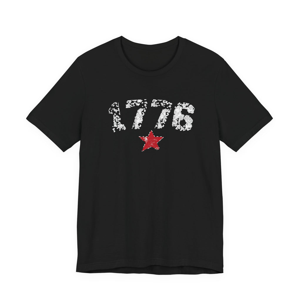 1776 Red Star USA Unisex Short Sleeve T-shirt